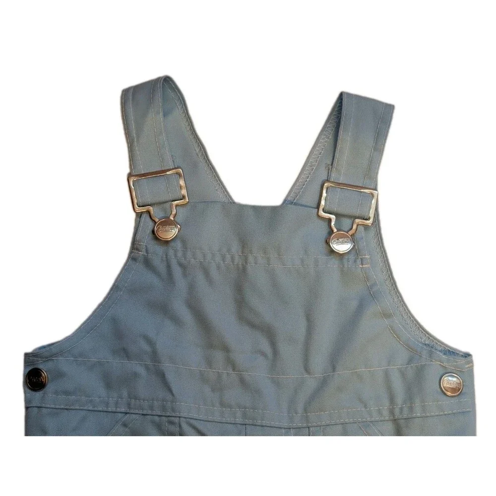 Vintage Carter’s Baby Boy's Overalls Size 24 Months Light Blue 27-29 Lbs EUC USA